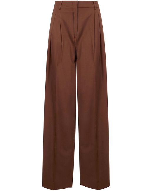 Max Mara Brown 'Mstbacio' Long Trousers