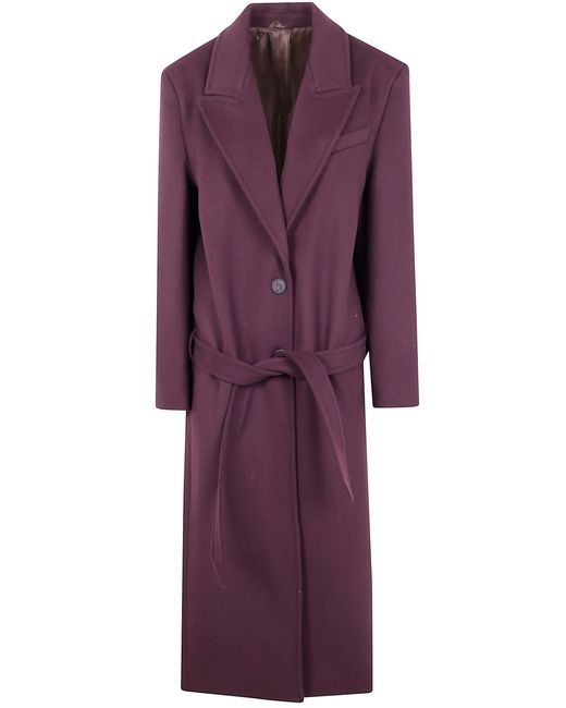 The Attico Red Long Coat