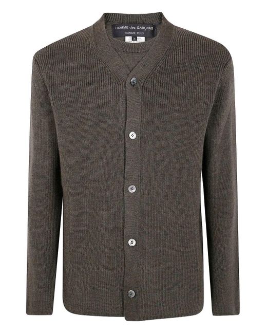 Comme des Garçons Gray Cardigan for men