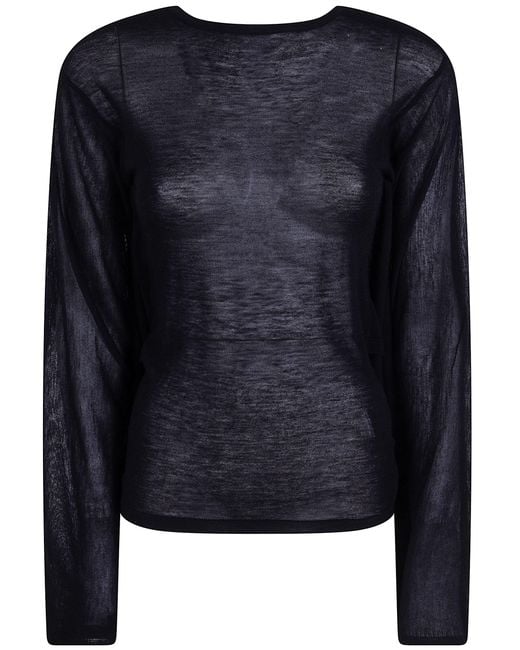 Paloma Wool Black "Suga" Knitwear