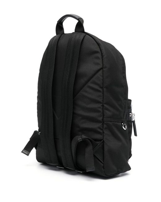 KENZO Black Tiger-motif Backpack for men
