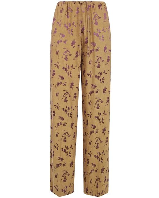 Dries Van Noten Natural Long Pants "Puvis"
