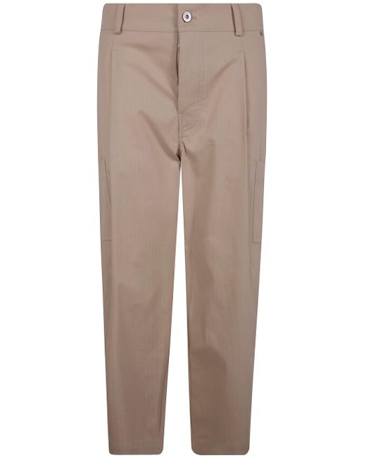 Drole de Monsieur Natural Le Pantalon Cropped Twill for men