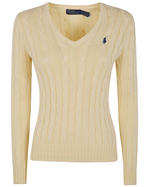 Polo Ralph Lauren Natural "Kimberly" Long Sleeves Pullover