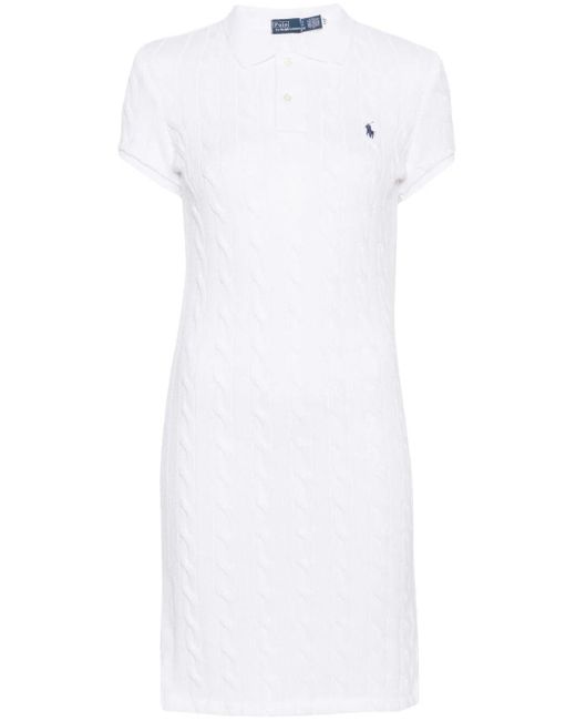 Polo Ralph Lauren White Sleeve Day Dress