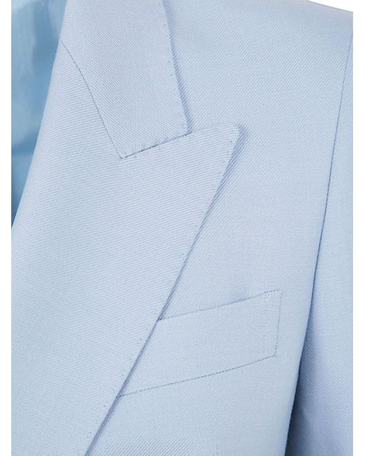 Tagliatore Blue Paris10 Double Breasted Suit
