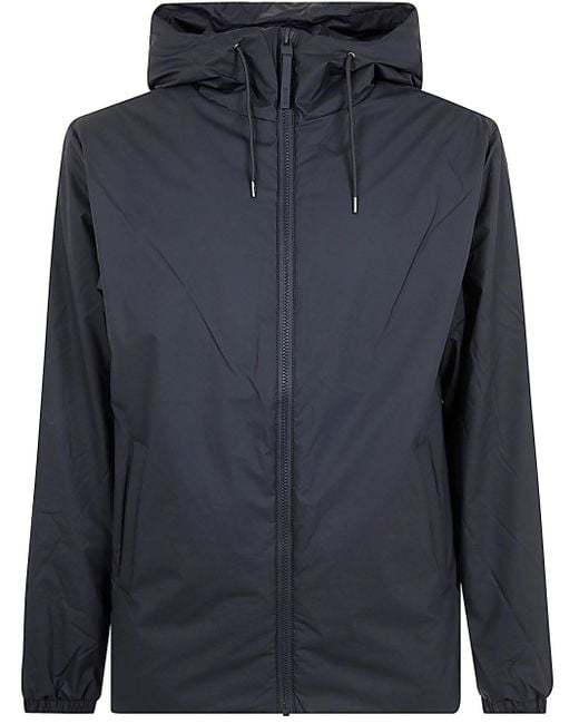 Rains Blue Lohja Jacket Rain-Coat for men