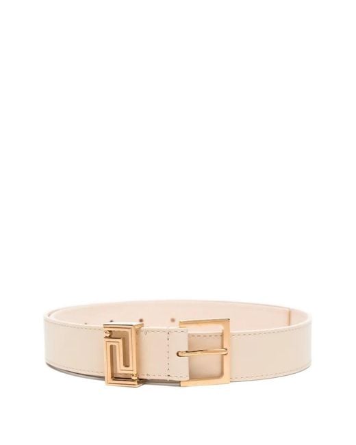 Versace Natural Calf Leather Mm 30 Belt