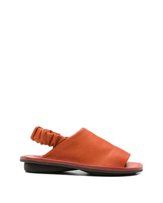 Trippen Red Nudge Flat Sandals