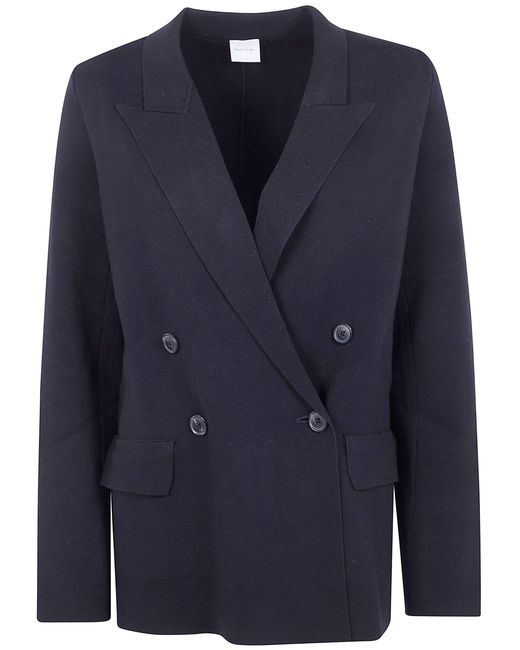 Paul Smith Blue Knitted Jacket