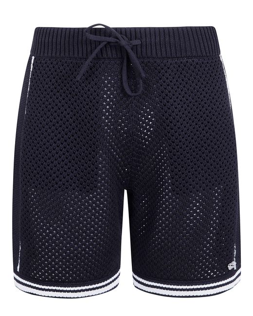 Casablanca Black Mesh Shorts for men