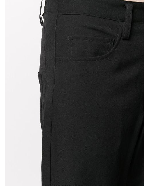 Y's Yohji Yamamoto Black Cropped Pants