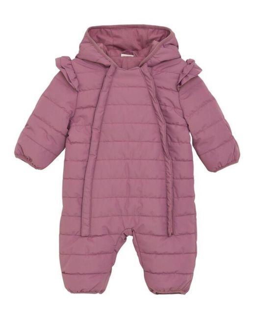 Fixoni Purple Wholesuit With Lining Quilted