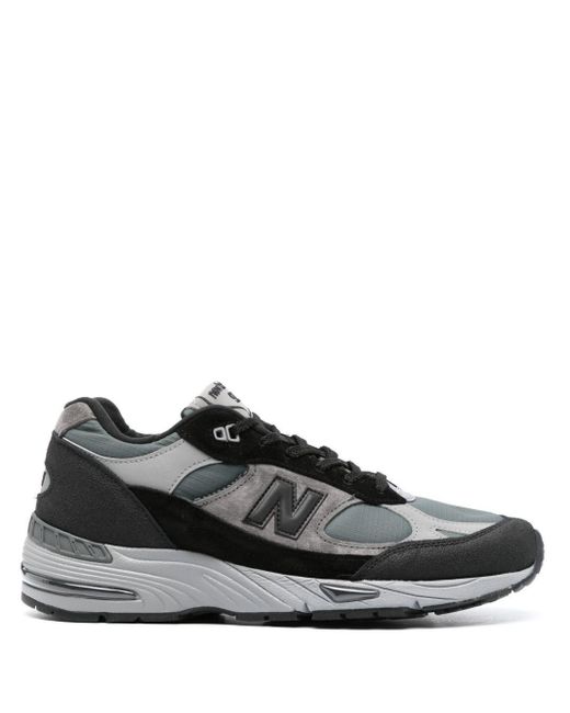 New Balance Black 991 Lifestyle Sneakers Shoes for men