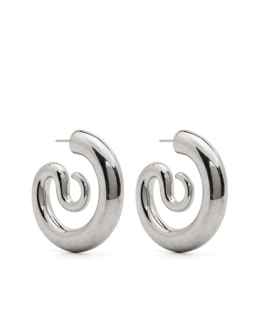 Panconesi Metallic Earrings Medium "Serpent"