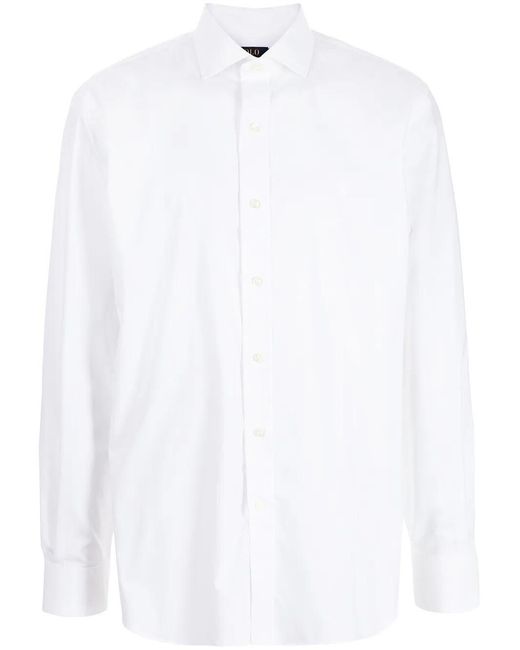Polo Ralph Lauren White Dress Shirt Long Sleeve Clothing for men