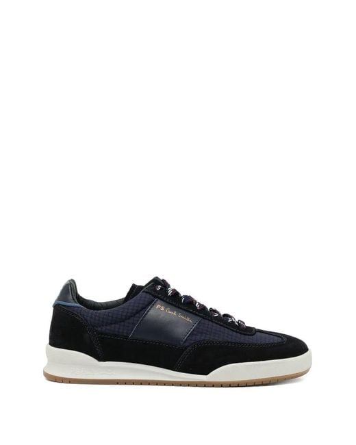 Paul Smith Black Shoe "Dover" Nylon Mix for men
