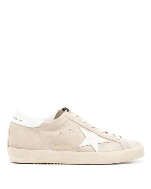 Golden Goose Deluxe Brand White Super-Star Sneakers Shoes