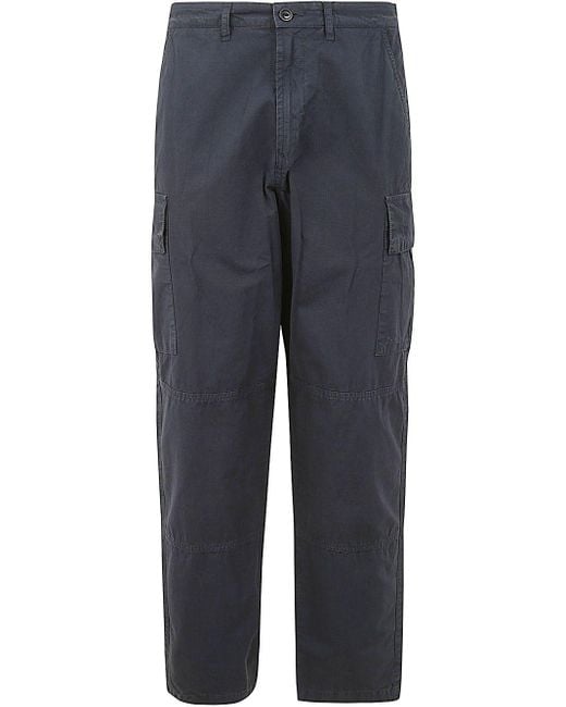 Barbour Blue Essential Ripstop Cargo Trousers for men