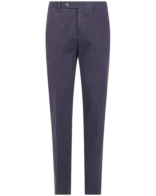 PT01 Blue Pants Cotton Blend "Covt01Z00Cl1.Pu47 Y195" for men