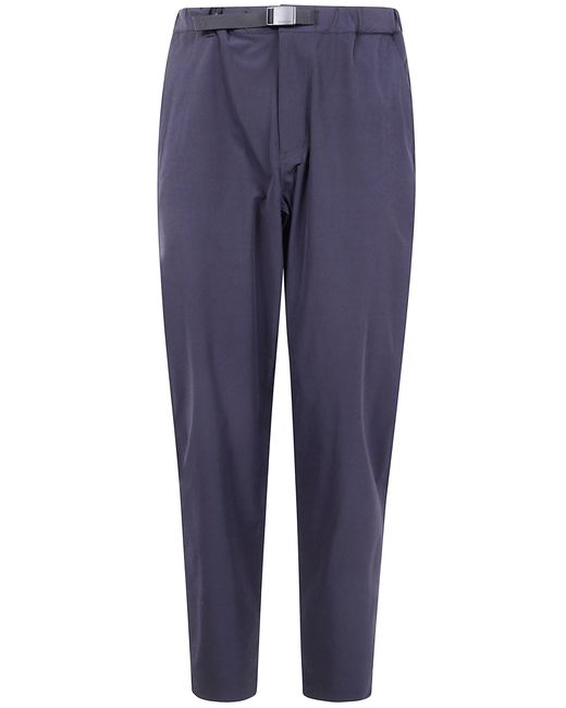 Snow Peak Blue Water Repellent Stretch Trekking Pants for men