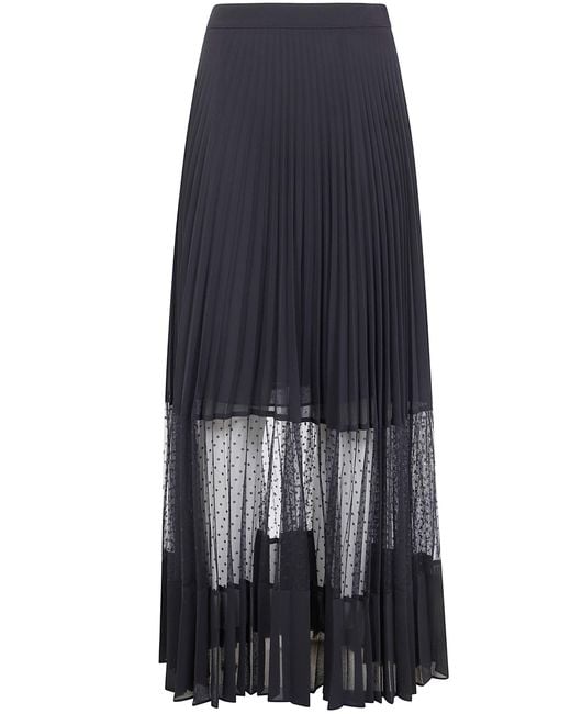 Twinset Black Long Skirt