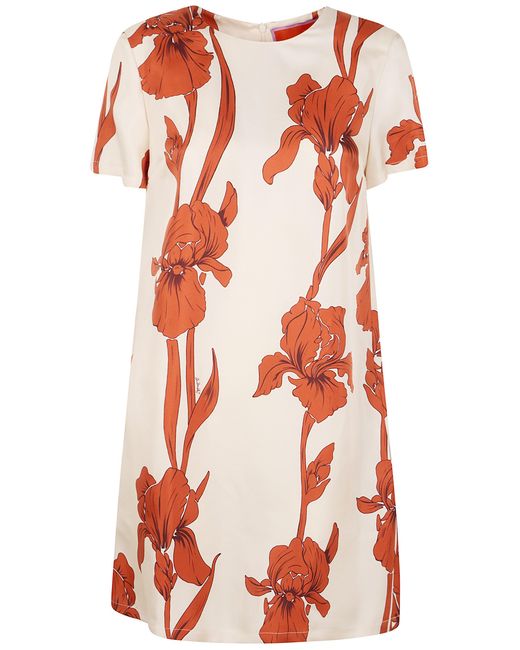 LaDoubleJ Red Mini Swing Dress