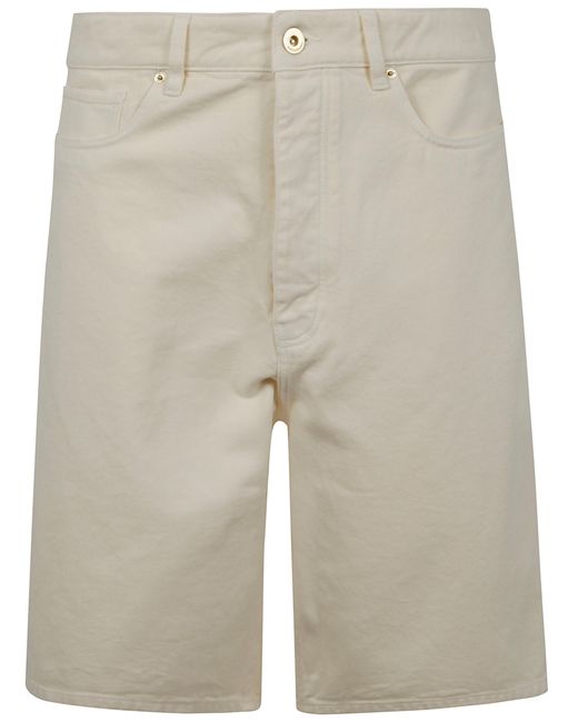 Drole de Monsieur Natural Le Short Baggy Écru for men
