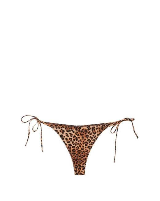 Mc2 Saint Barth Brown Marielle Bottom Bikini