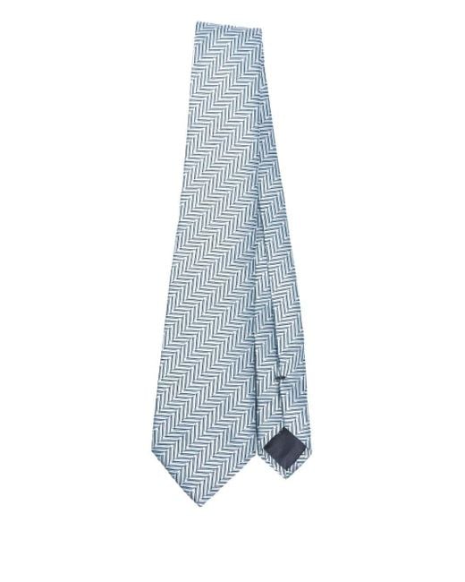 Giorgio Armani Blue Tie for men