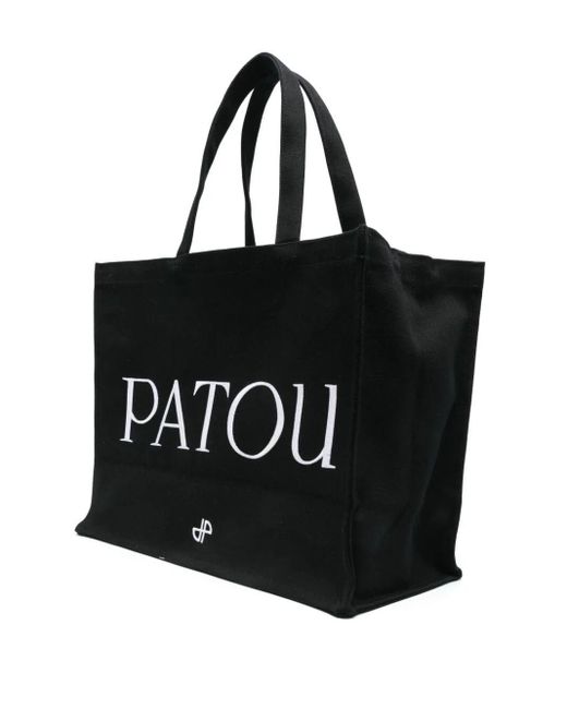 Patou Black Large Tote Bag Bags