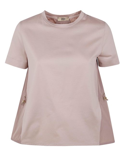 Herno Pink Classic T-Shirt
