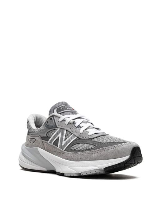 New Balance White 990v6 "grey" Sneakers