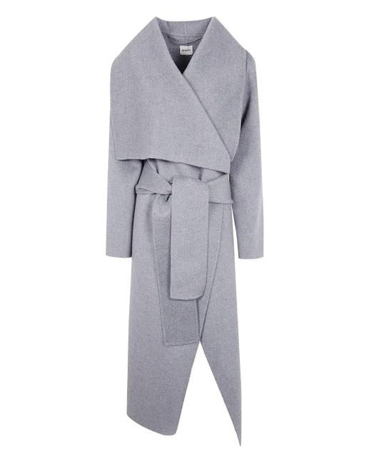 'Levitt' Cappotto di Khaite in Gray