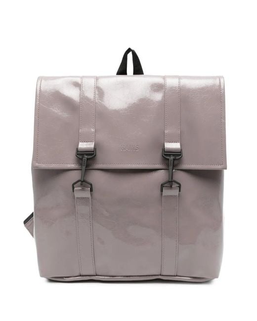 Rains Gray Messenger Bag Mini "W3"
