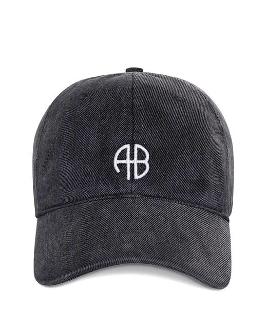 Anine Bing Black "Jeremy" Baseball Cap