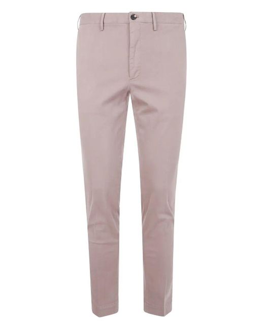 Incotex Gray Regular Trousers for men