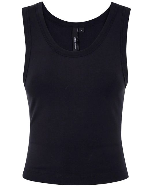 Entire studios Blue Cropped Tank