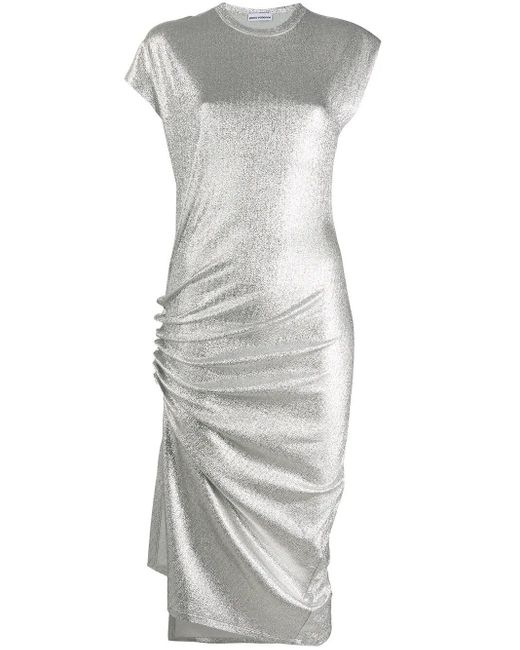 Abito Midi di Rabanne in Gray