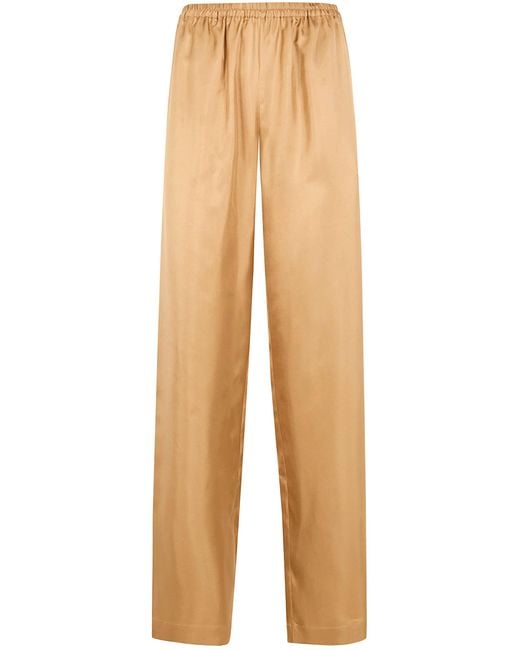 Loulou de Saison Brown Alera Wide Leg Trousers