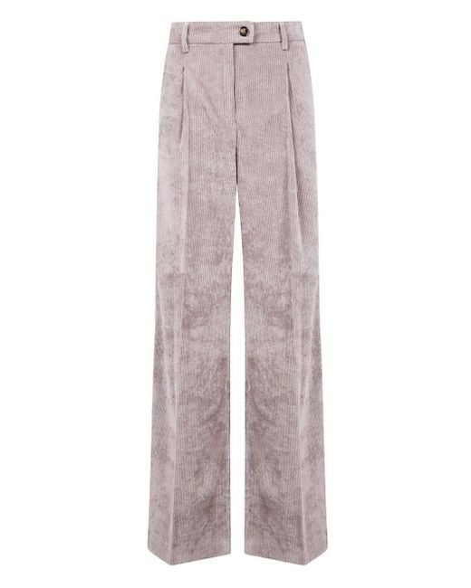 DR. HOPE Gray One Pence Trousers