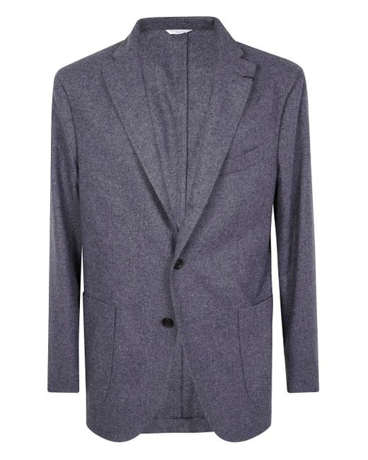 Boglioli Blue Jacket for men