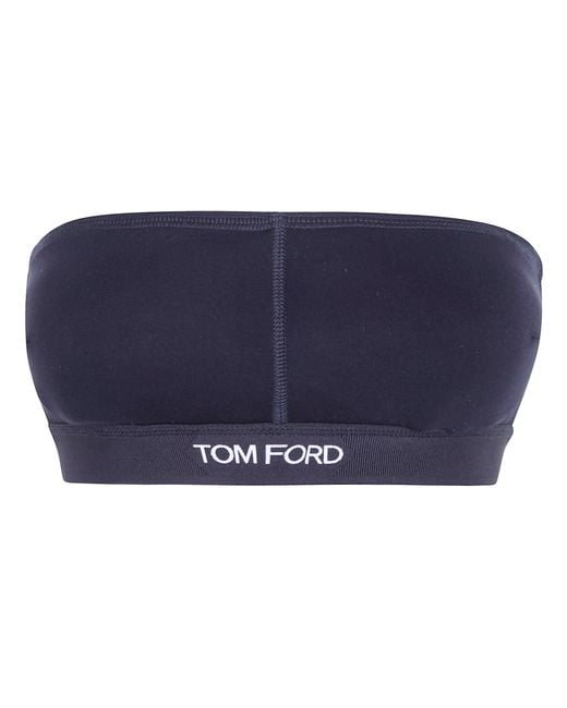 Tom Ford Blue Underwear Modal Bonded Top