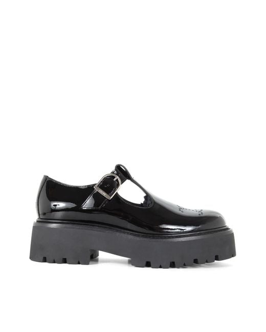 Céline Black Perforated Mini Moccasins 45