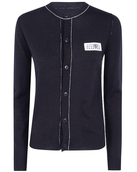 MM6 by Maison Margiela Blue Sweater Crewneck