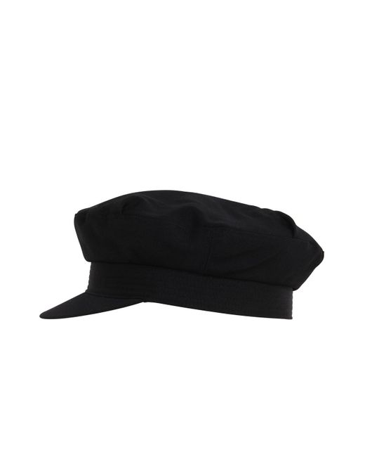 Y's Yohji Yamamoto Black Wool Hat