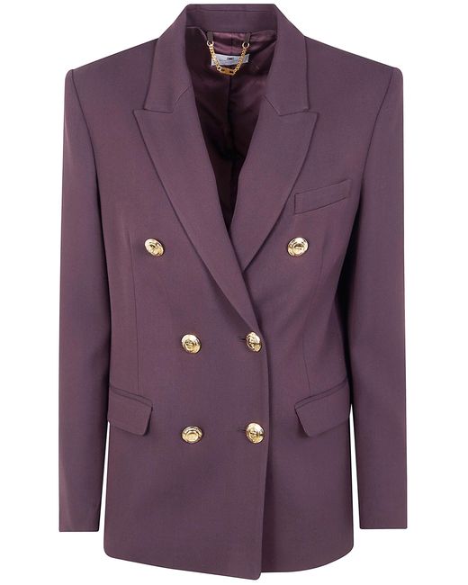Elisabetta Franchi Purple Jacket