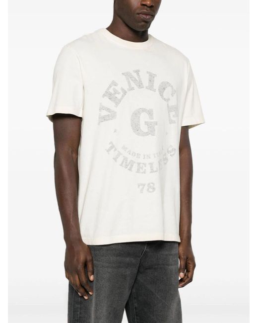 Golden Goose Deluxe Brand White T-Shirts And Polos for men