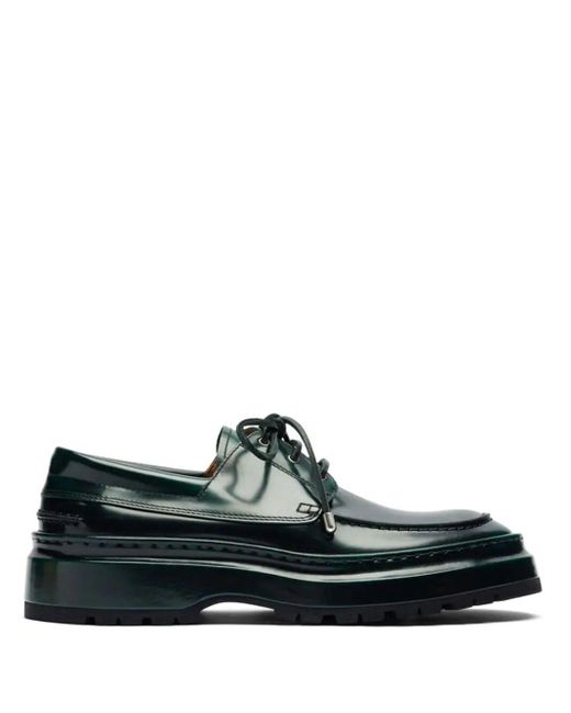 Jacquemus Black Les Bateau Pavane Loafers Shoes for men