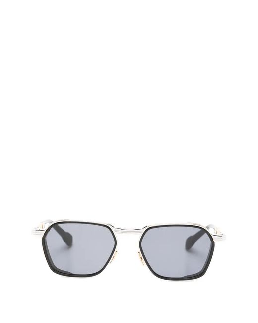 Jacques Marie Mage White Beckett Sunglasses